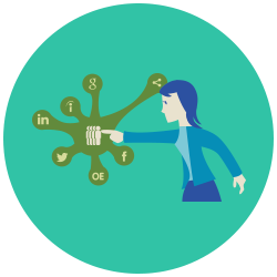 Difunde tu anuncio en todas tus redes sociales